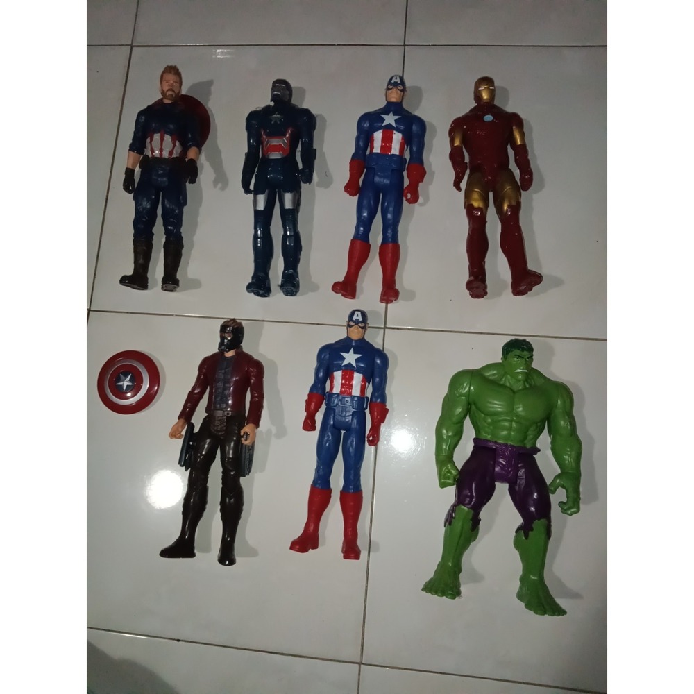Super Hero Figure Lot 12 Inch-  DC Comics - Marvel Titan Heroes
